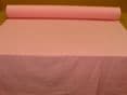St Ives Pink / White 100% Cotton Woven Ticking Curtain / Upholstery Fabric